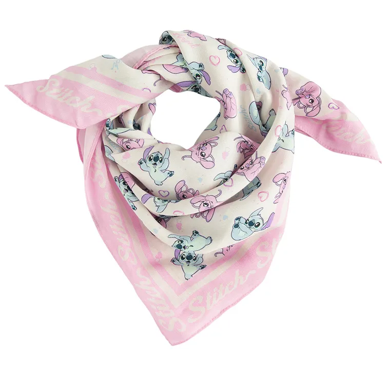 Cool Club, Chustka dziewczęca, biała, Lilo i Stitch