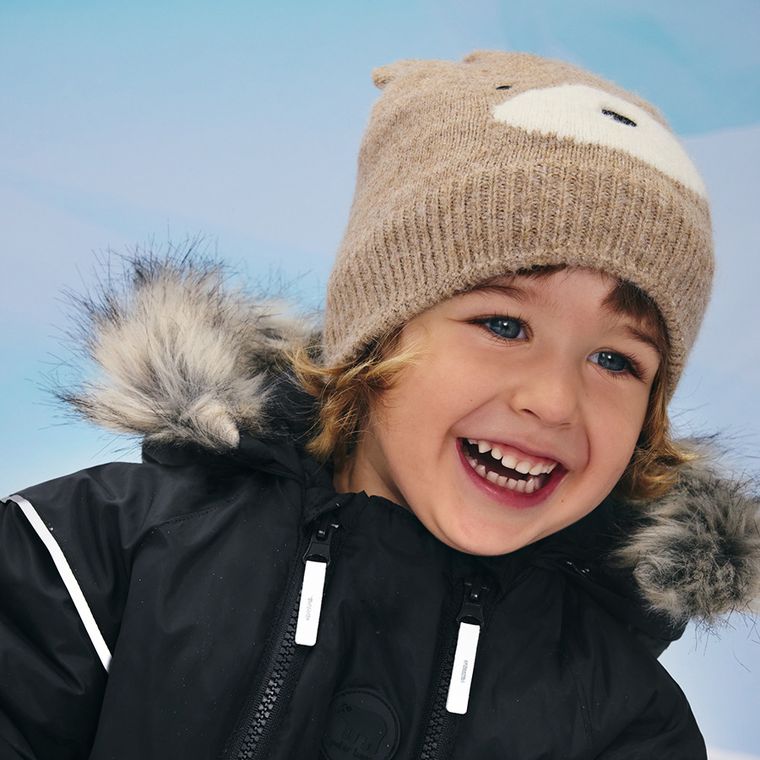 Cool Club, Czapka chłopięca, beżowa