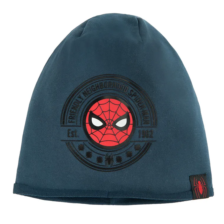 Cool Club, Czapka chłopięca, granatowa, Spider-Man