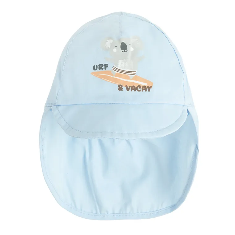 Cool Club, Czapka chłopięca safari, niebieska