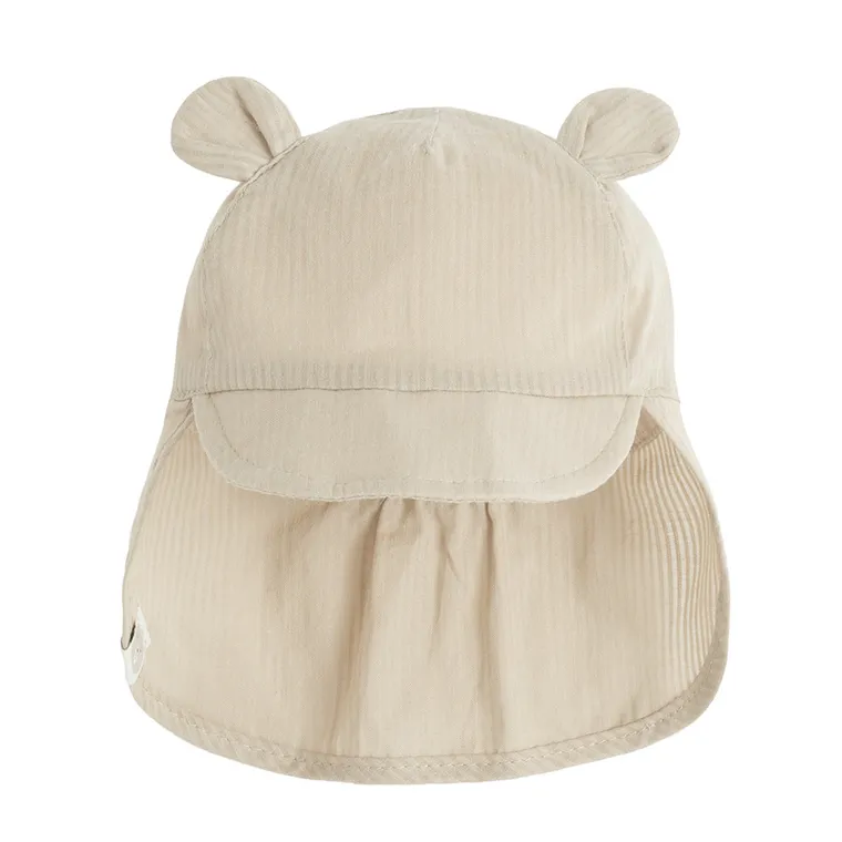 Cool Club, Czapka chłopięca safari, UV 50, beżowa