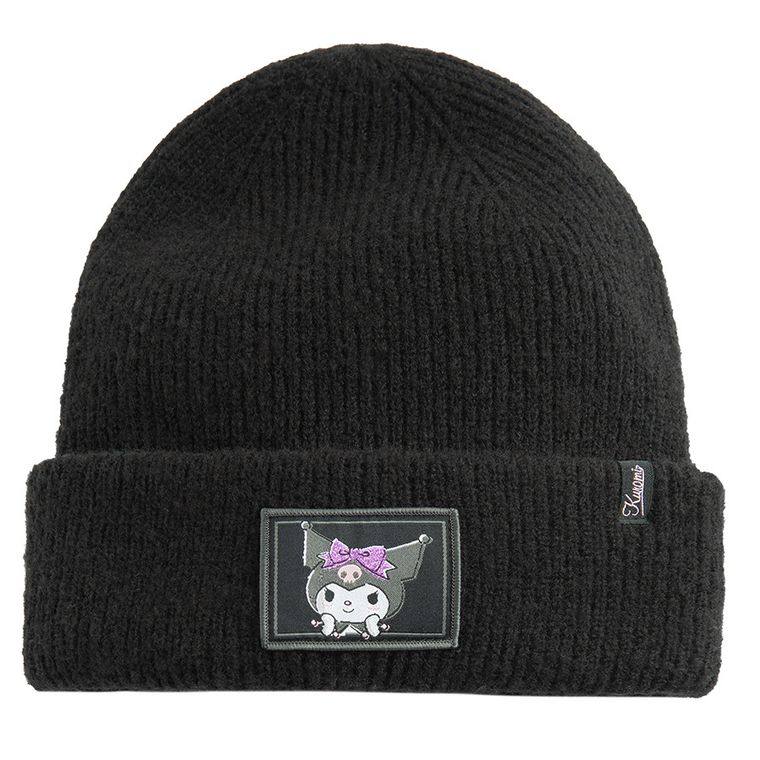 Cool Club, Czapka dziewczęca, czarna, Kuromi