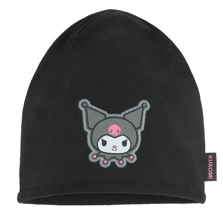Cool Club, Czapka dziewczęca, czarna, Kuromi