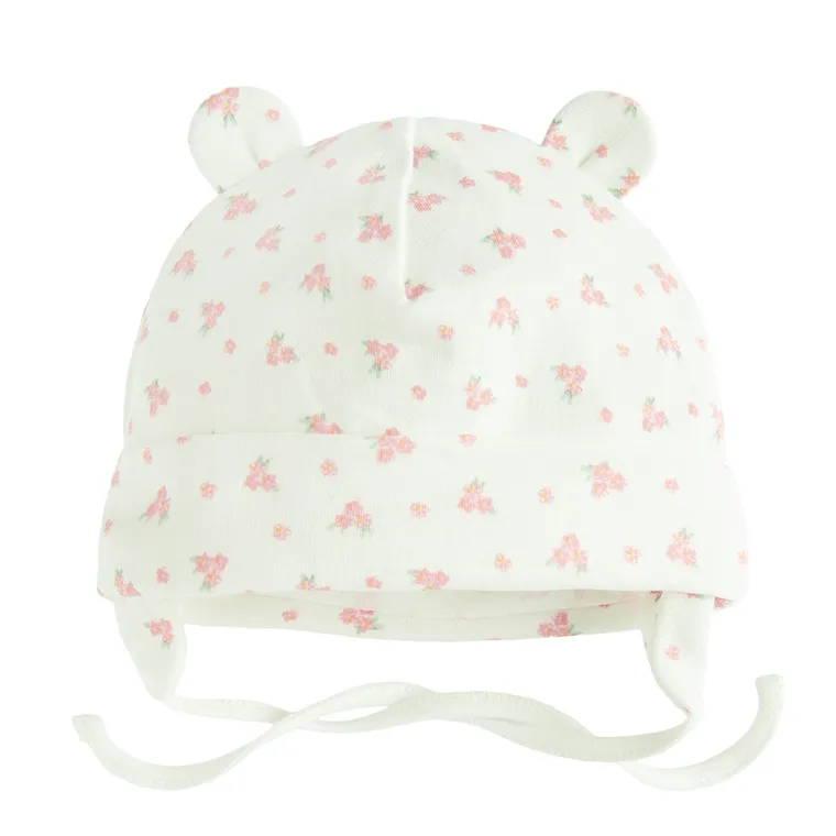 Cool Club, Czapka dziewczęca, wiązana, biała