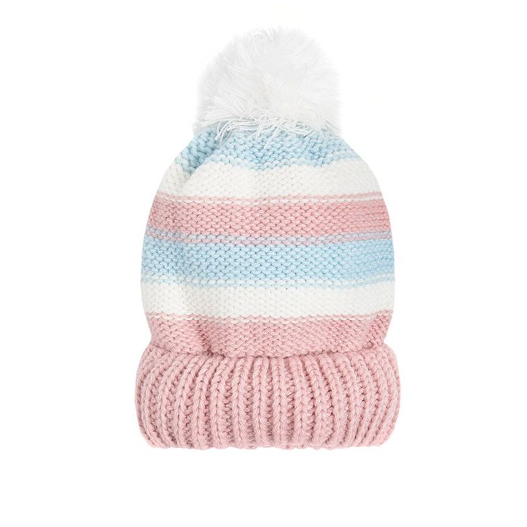 Cool Club, Czapka dziewczęca z pomponem, mix