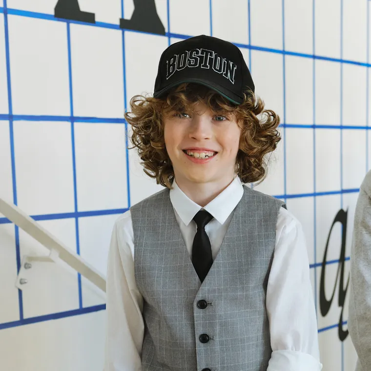 Cool Club, Czapka z daszkiem chłopięca, czarna