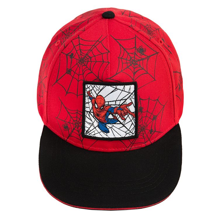 Cool Club, Czapka z daszkiem chłopięca, czerwona, Spider-Man