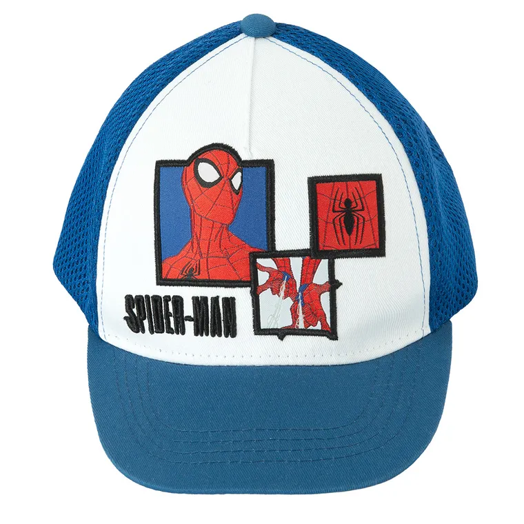 Cool Club, Czapka z daszkiem chłopięca, niebieska, Spider-Man