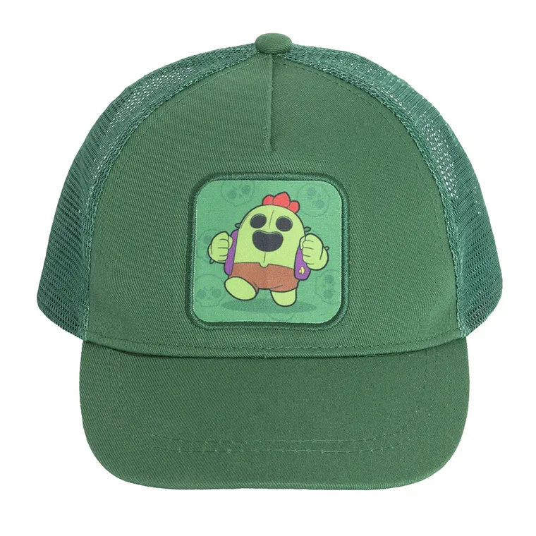 Cool Club, Czapka z daszkiem chłopięca, zielona, Brawl Stars