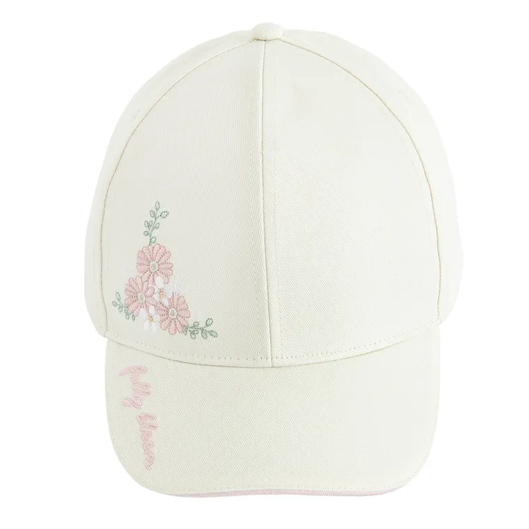 Cool Club, Czapka z daszkiem dziewczęca, beżowa