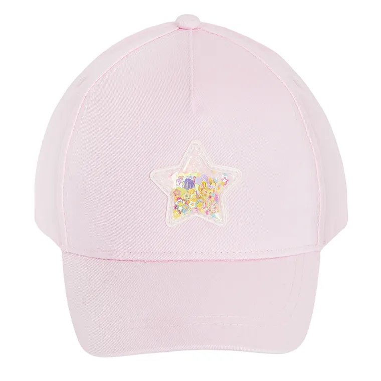 Cool Club, Czapka z daszkiem dziewczęca, różowa