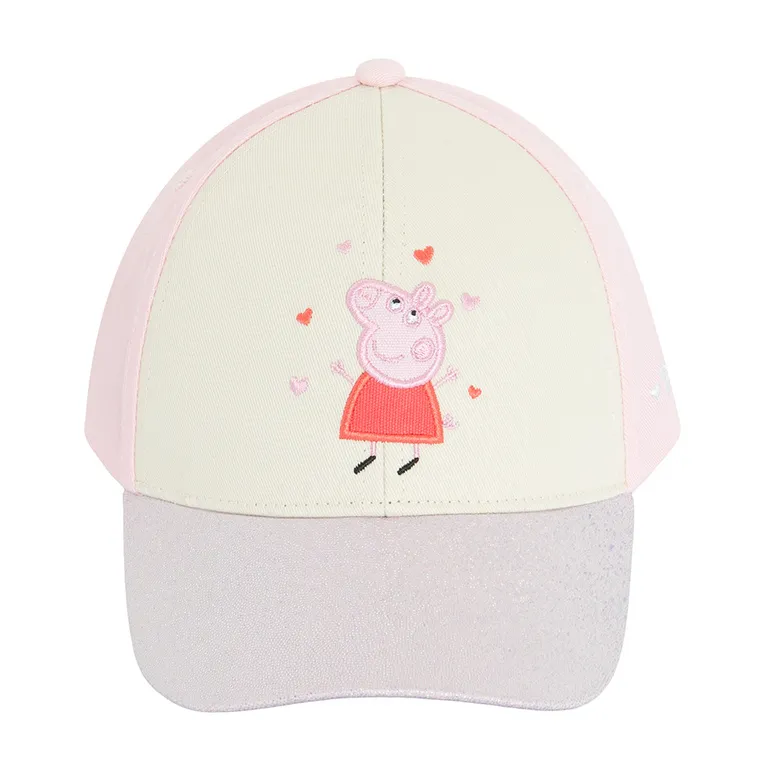 Cool Club, Czapka z daszkiem dziewczęca, różowa, Świnka Peppa