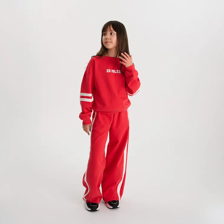 Cool Club, Dres dziewczęcy, ocieplany, czerwony