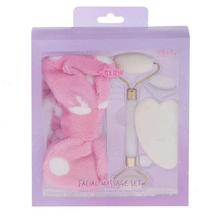 Cool Club, Glow Girl, zestaw do masażu twarzy