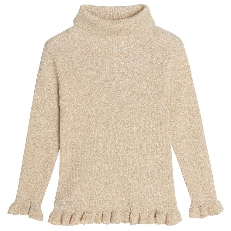 Cool Club, Golf dziewczęcy, beżowy