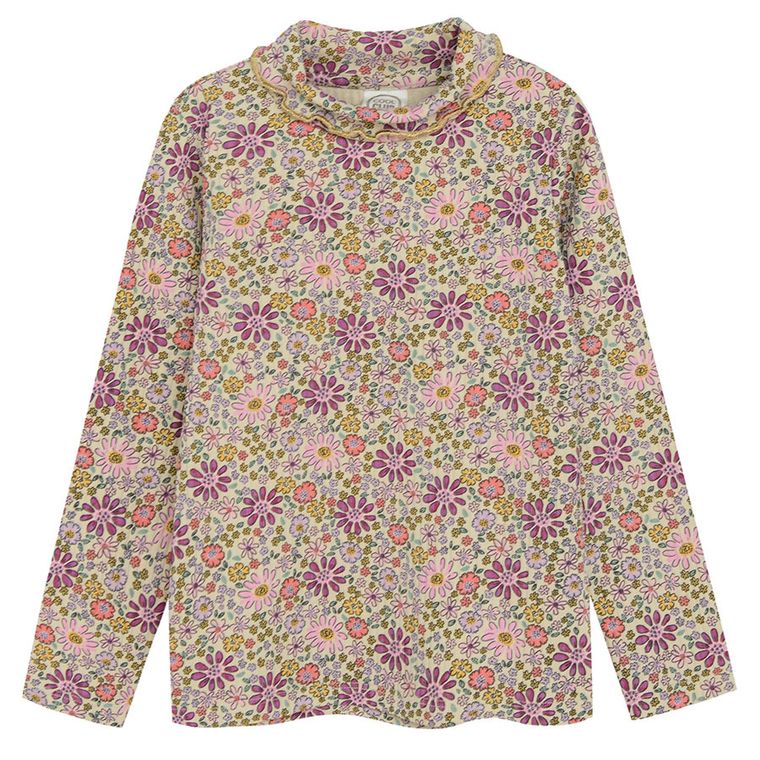 Cool Club, Golf dziewczęcy, prążkowany, mix