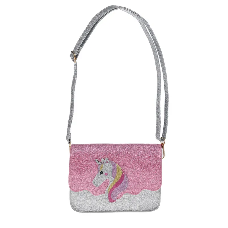 Cool Club, Jednorożec, torebka, srebrno-różowa