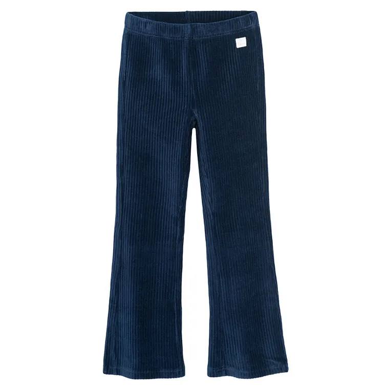 Cool Club, Jegginsy dziewczęce, dzwony, sztruksowe, granatowe