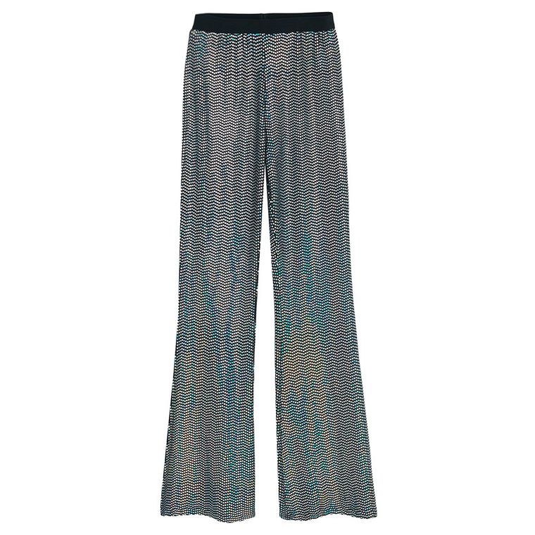 Cool Club, Jegginsy dziewczęce, flare, czarne holo