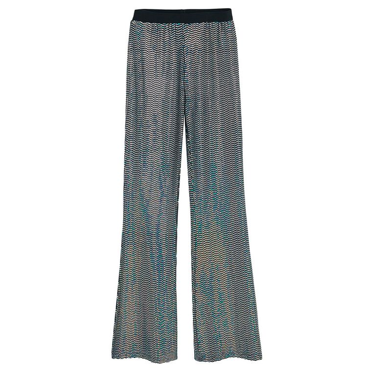 Cool Club, Jegginsy dziewczęce, flare, czarne holo