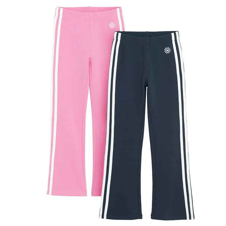 Cool Club, Jegginsy dziewczęce, flare, mix, zestaw, 2 szt.