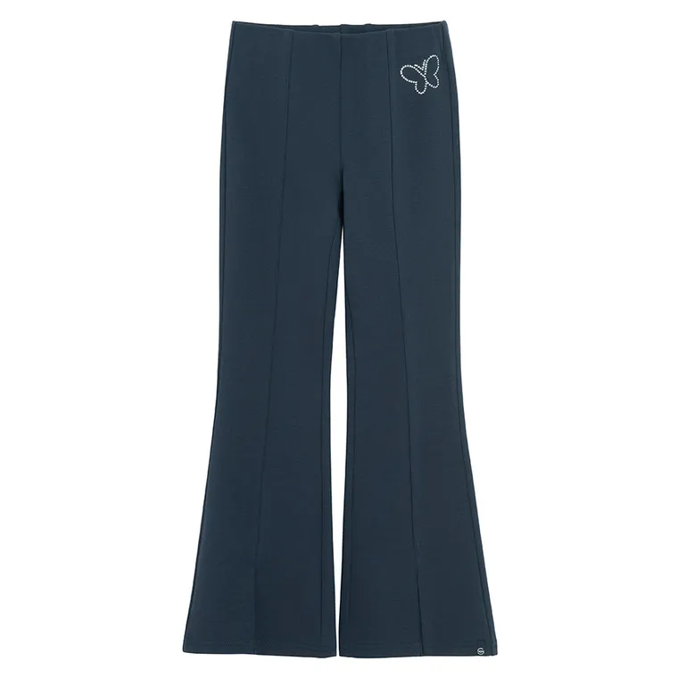 Cool Club, Jegginsy dziewczęce, flare, niebieskie