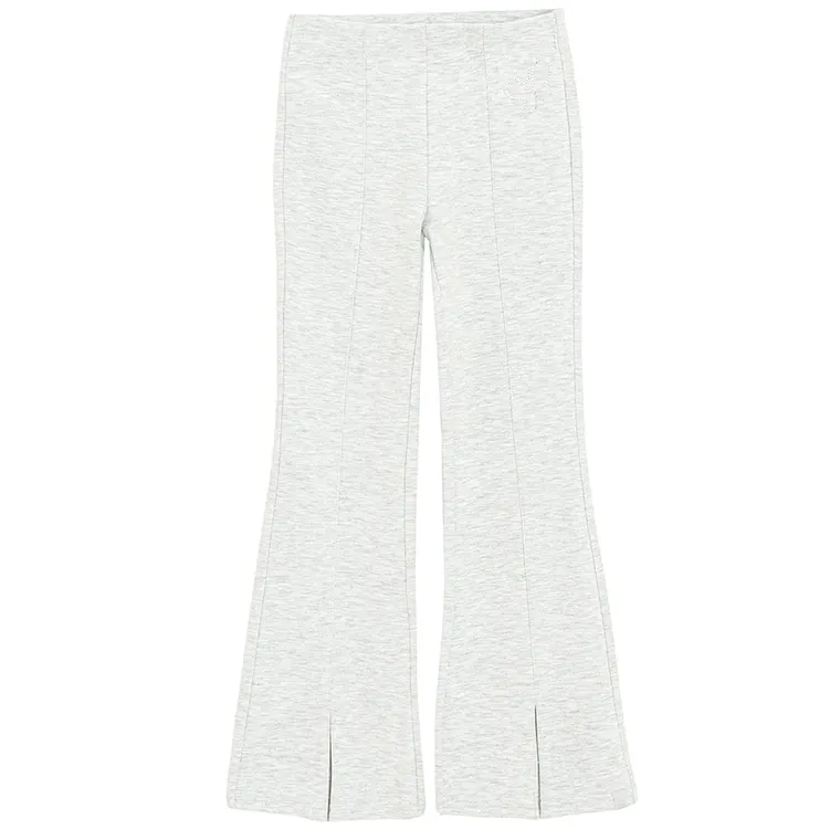 Cool Club, Jegginsy dziewczęce, flare, szare melanż