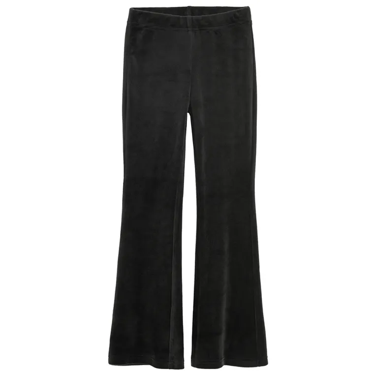 Cool Club, Jegginsy dziewczęce, flare, welurowe, czarne