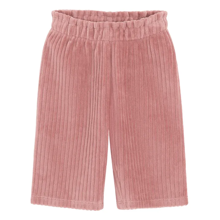 Cool Club, Jegginsy dziewczęce, welurowe, różowe