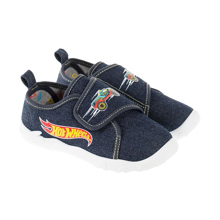 Cool Club, Kapcie chłopięce, denim, Hot Wheels