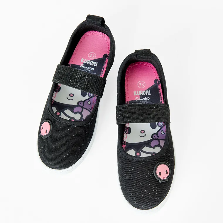Cool Club, Kapcie dziewczęce, czarne, Kuromi