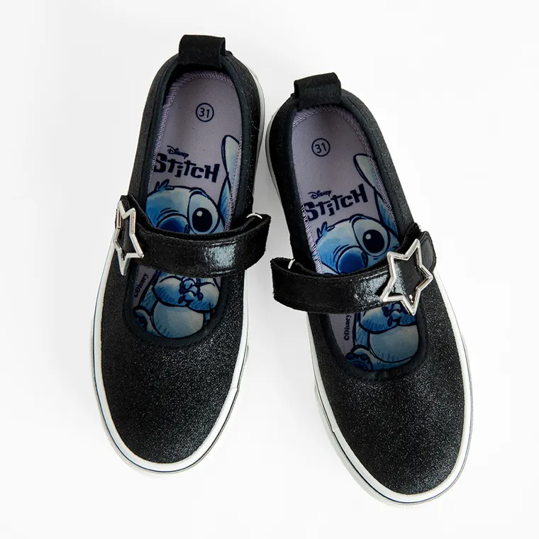 Cool Club, Kapcie dziewczęce, czarne, Lilo i Stitch