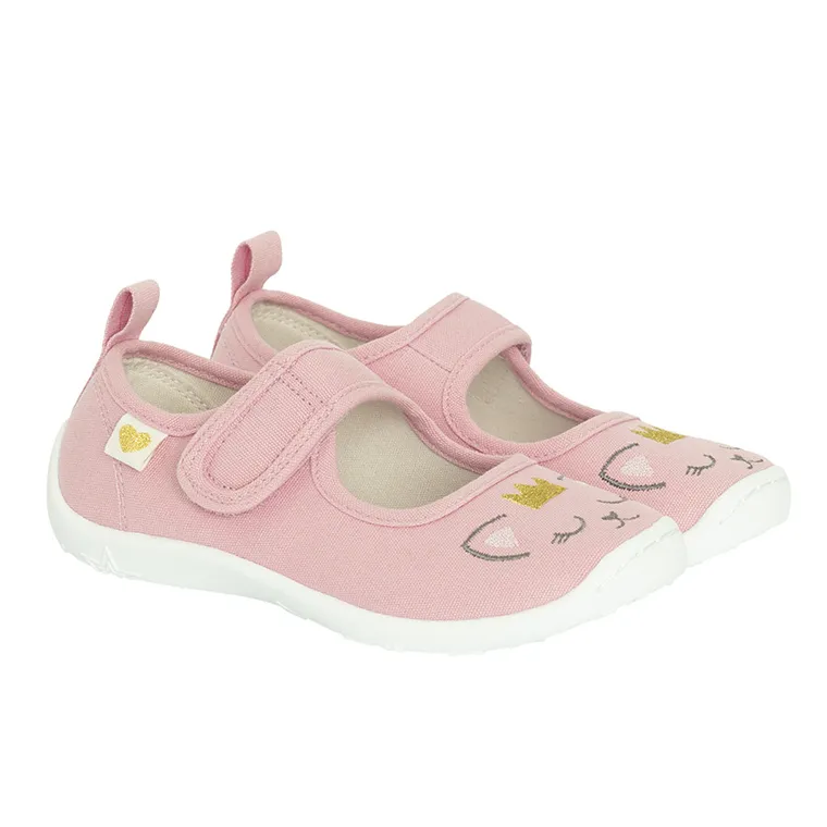 Cool Club, Kapcie dziewczęce, różowe, skórzana wkładka, Zdrowa Stopa