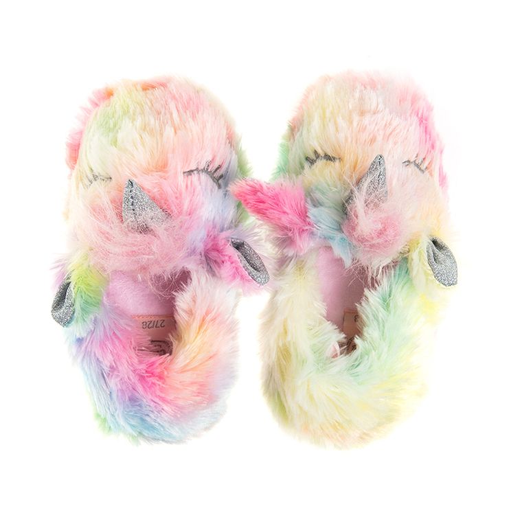 Cool Club, Kapcie dziewczęce, tęczowe, jednorożce