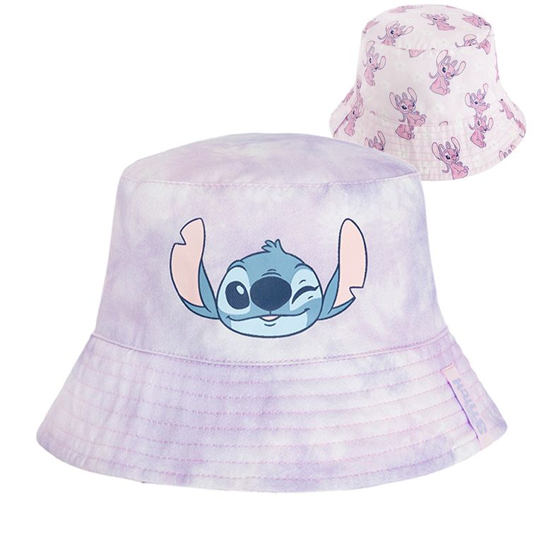 Cool Club, Kapelusz dziewczęcy, dwustronny, fioletowy, Lilo i Stitch