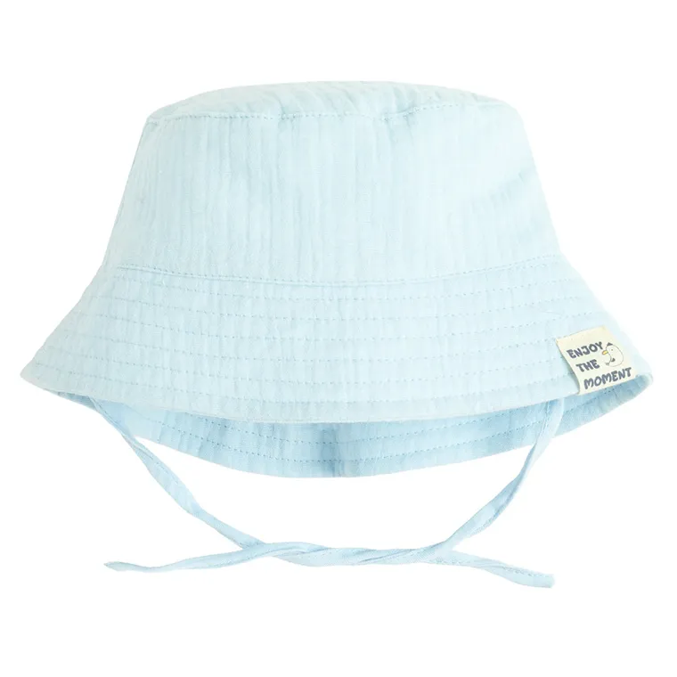 Cool Club, Kapelusz muślinowy chłopięcy, wiązany, niebieski