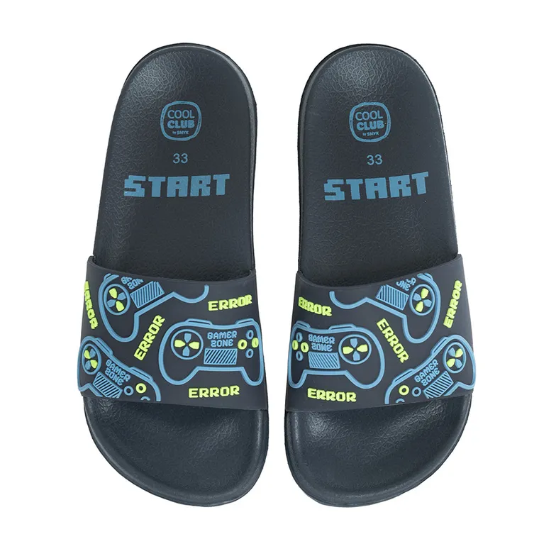 Cool Club, Klapki chłopięce, granatowe