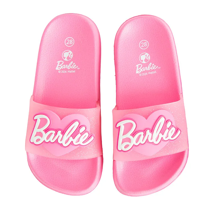 Cool Club, Klapki dziewczęce, różowe, Barbie