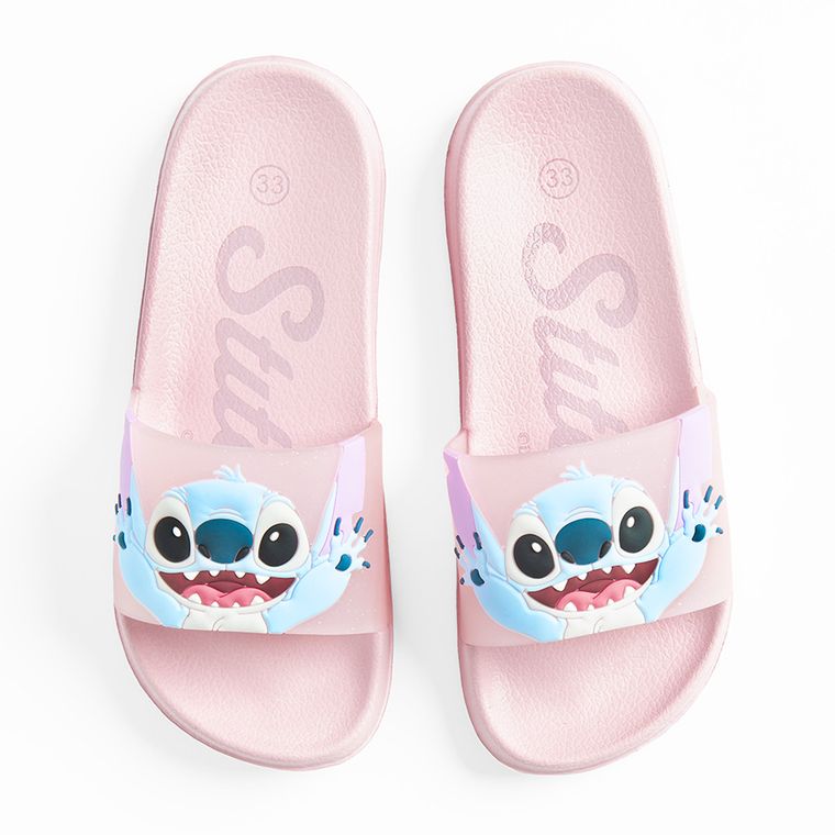 Cool Club, Klapki dziewczęce, różowe, Lilo i Stitch
