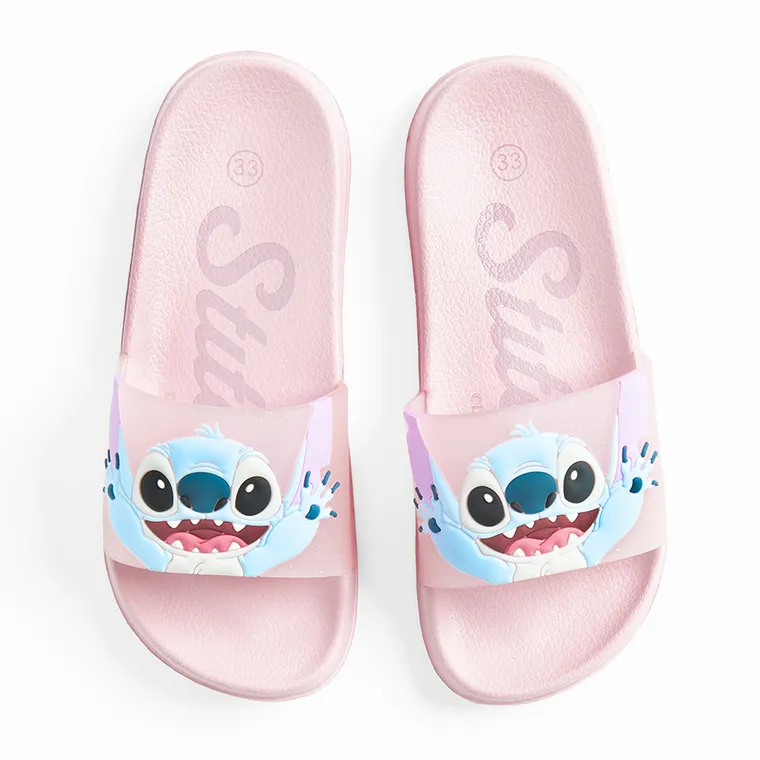 Cool Club, Klapki dziewczęce, różowe, Lilo i Stitch