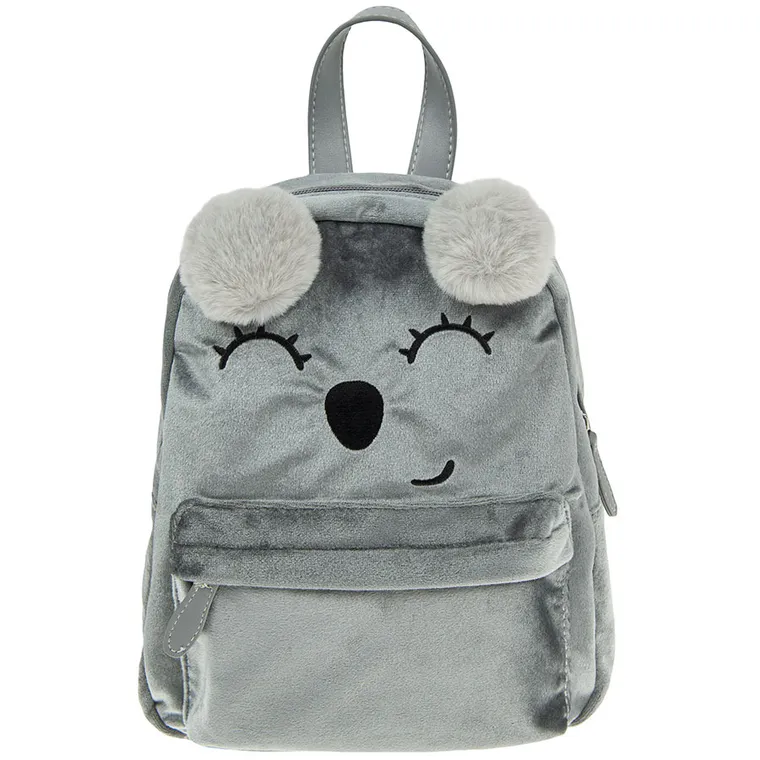Cool Club, Koala, miękki plecak, szary