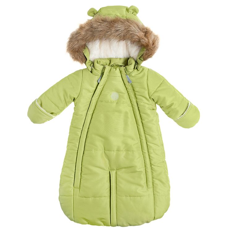 Cool Club, Kombinezon dziecięcy z kapturem, zielony