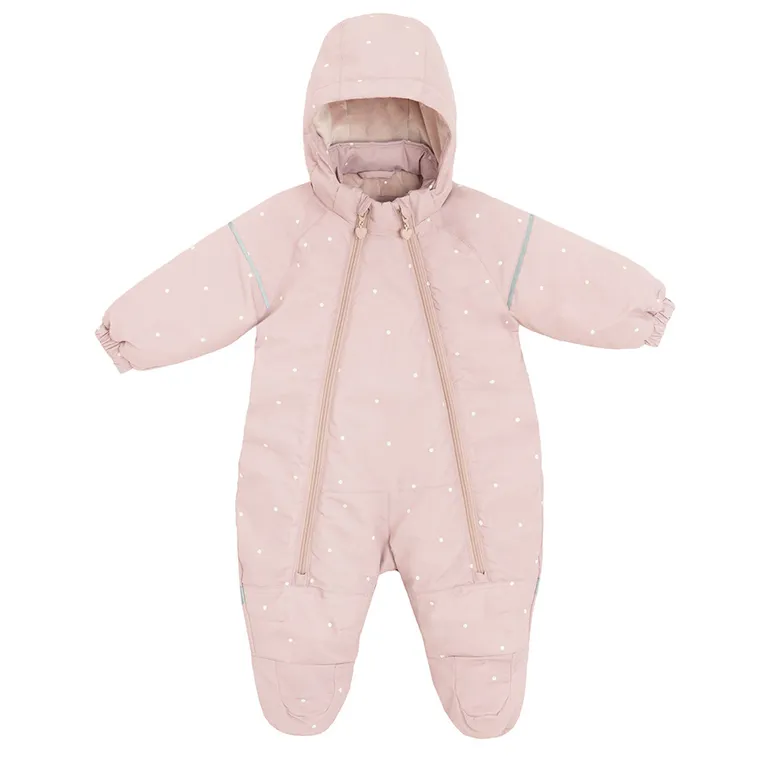 Cool Club, Kombinezon dziewczęcy z kapturem, ocieplany, różowy
