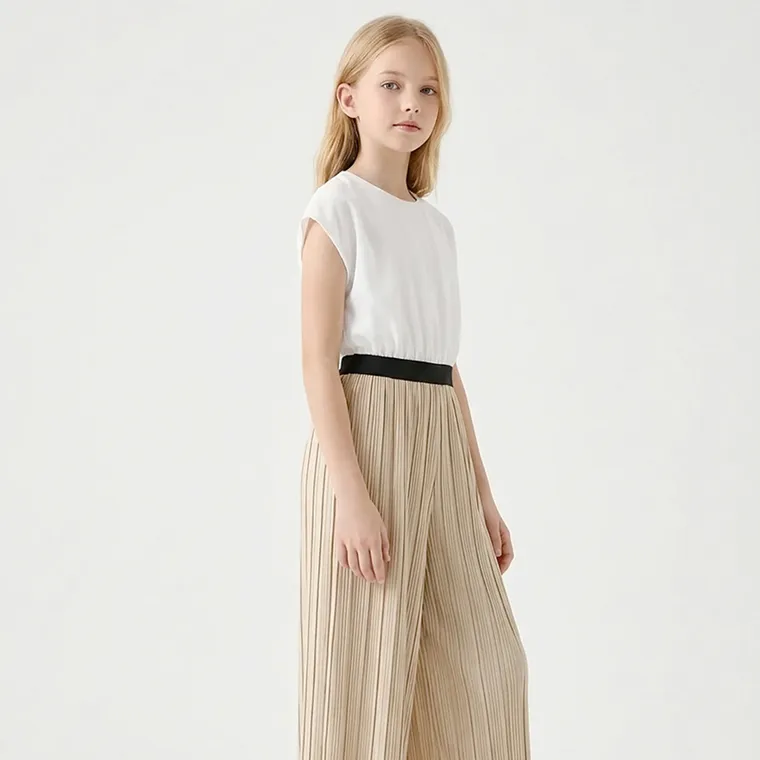 Cool Club, Kombinezon dziewczęcy z krótkim rękawem, mix