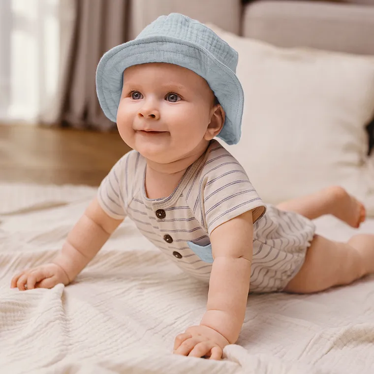 Cool Club, Komplet chłopięcy, Body z krótkim rękawem, Kapelusz, mix