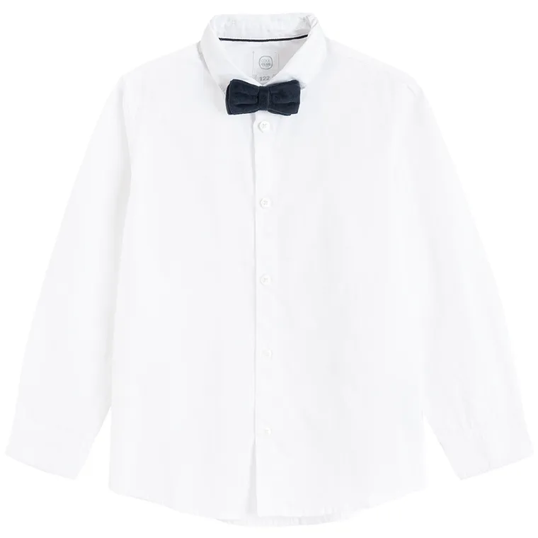 Cool Club, Komplet chłopięcy, Koszula z długim rękawem, Mucha, regular, mix