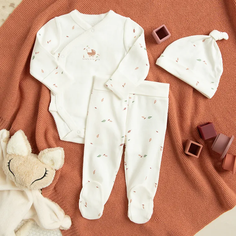 Cool Club, Komplet dziewczęcy, Body z długim rękawem, Półśpiochy, Czapka, biały