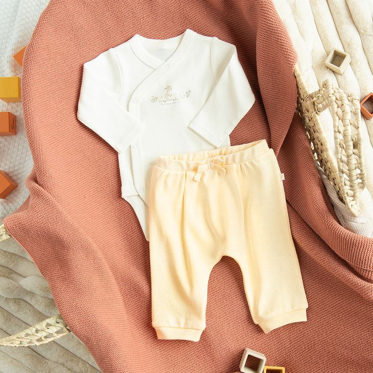 Cool Club, Komplet dziewczęcy, Body z długim rękawem, Spodnie dresowe, mix