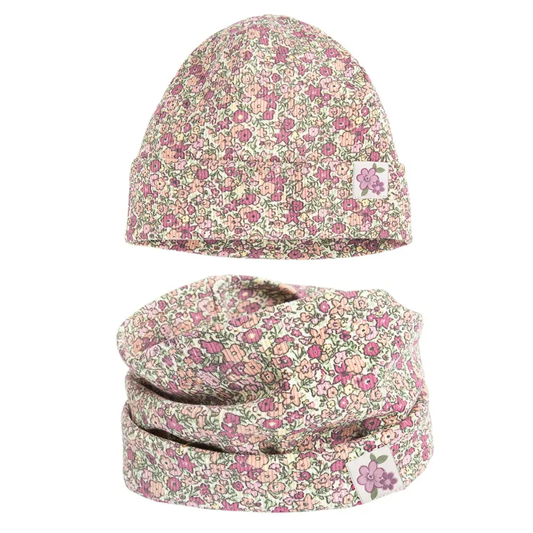 Cool Club, Komplet dziewczęcy, Czapka, Komin, mix