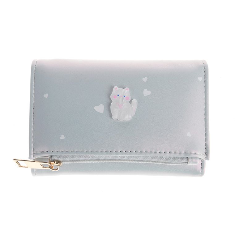 Cool Club, Kotek, portfel, fioletowy holo